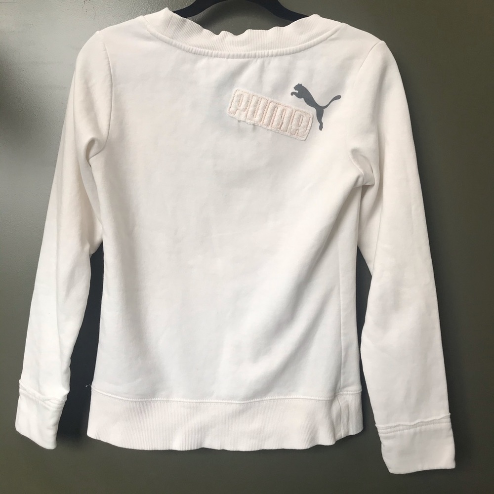 Vintage Y2K Puma Scoop Neck Sweatshirt **RARE**